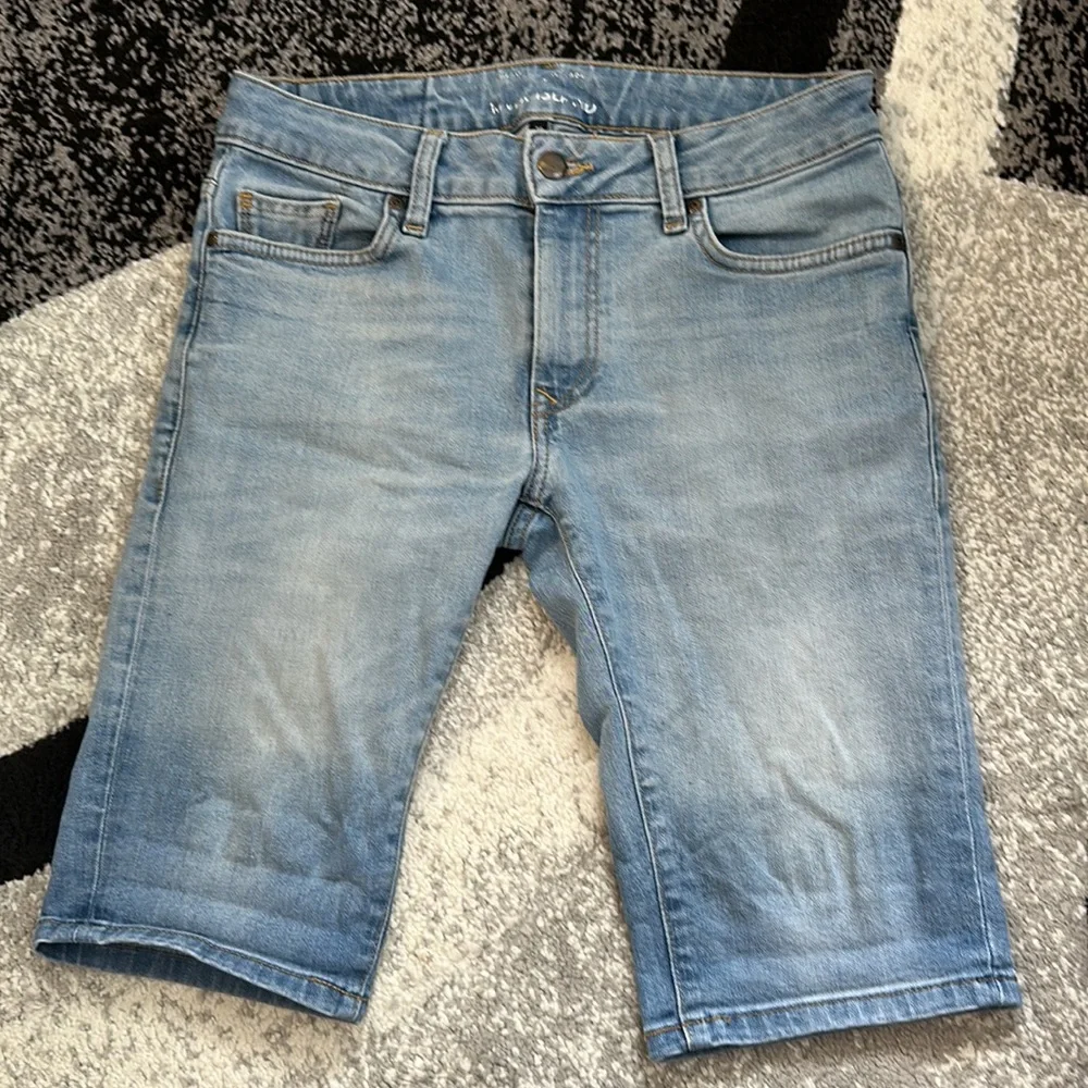 River Island Blue Denim Jean Shorts 28” Waist - Men’s - Picture 4 of 4
